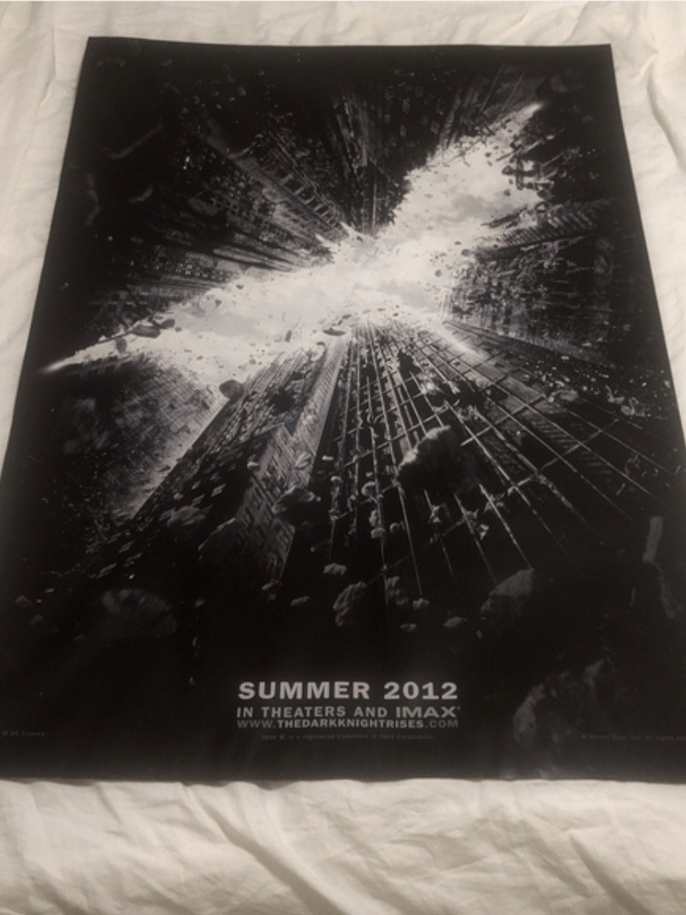 The Dark Knight Rises (2012) - Teaser - Movie Theater Poster DS 27x40